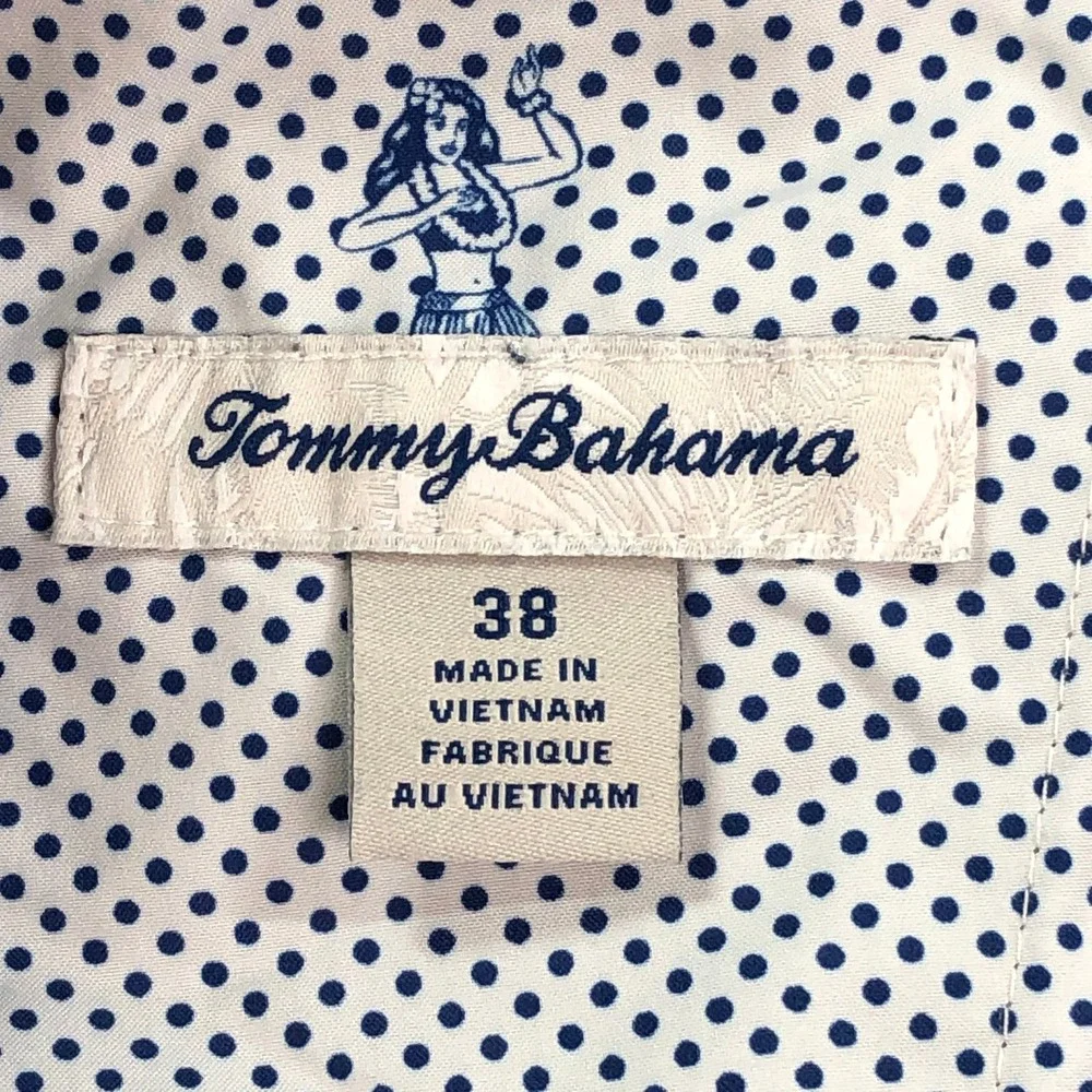 Tommy Bahama Mens Shorts 38 Brown Textured Grid Performance Stretch Casual